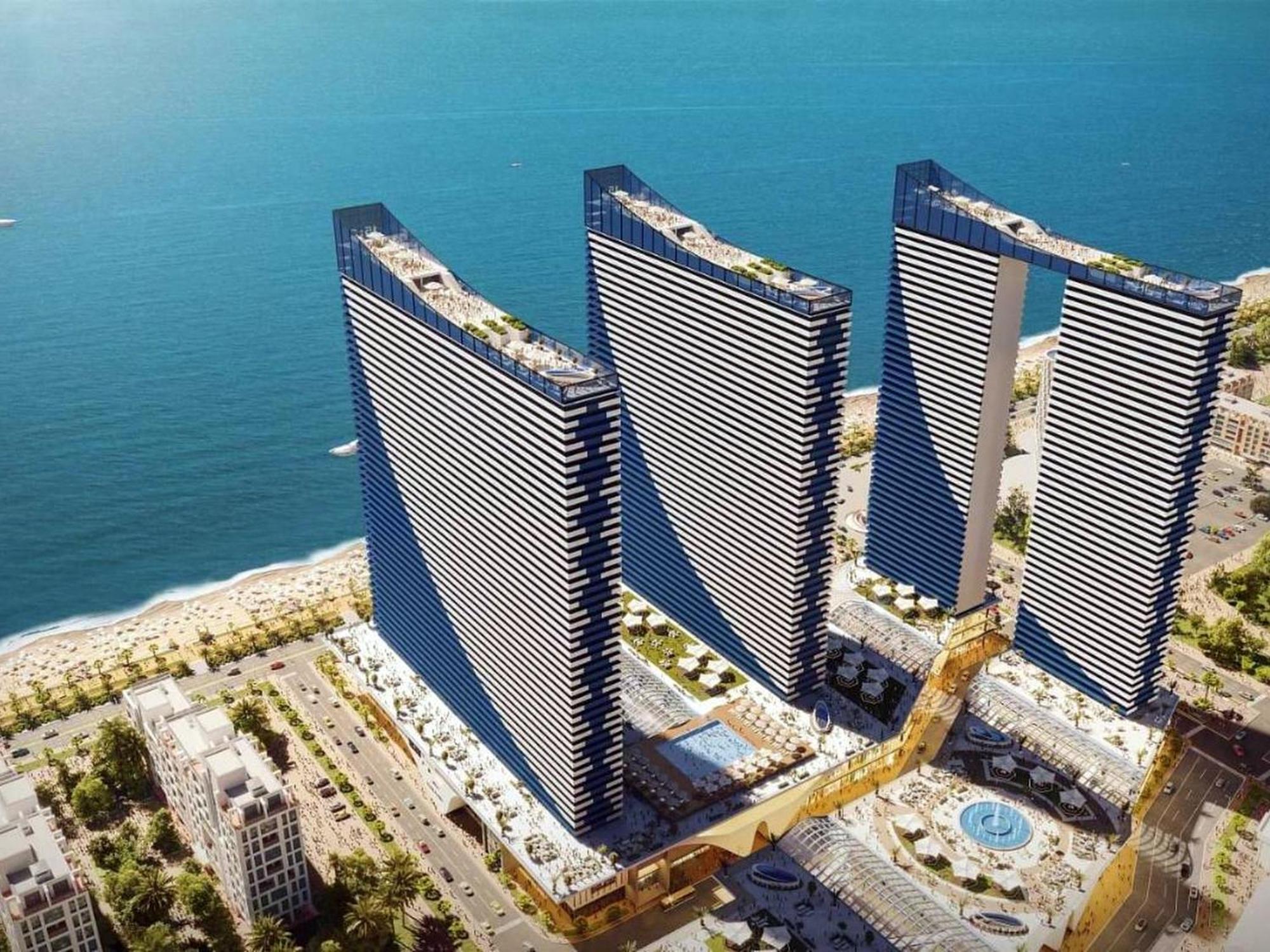 Delux Sea View Aparthotel In Orbi City Batumi Exteriér fotografie