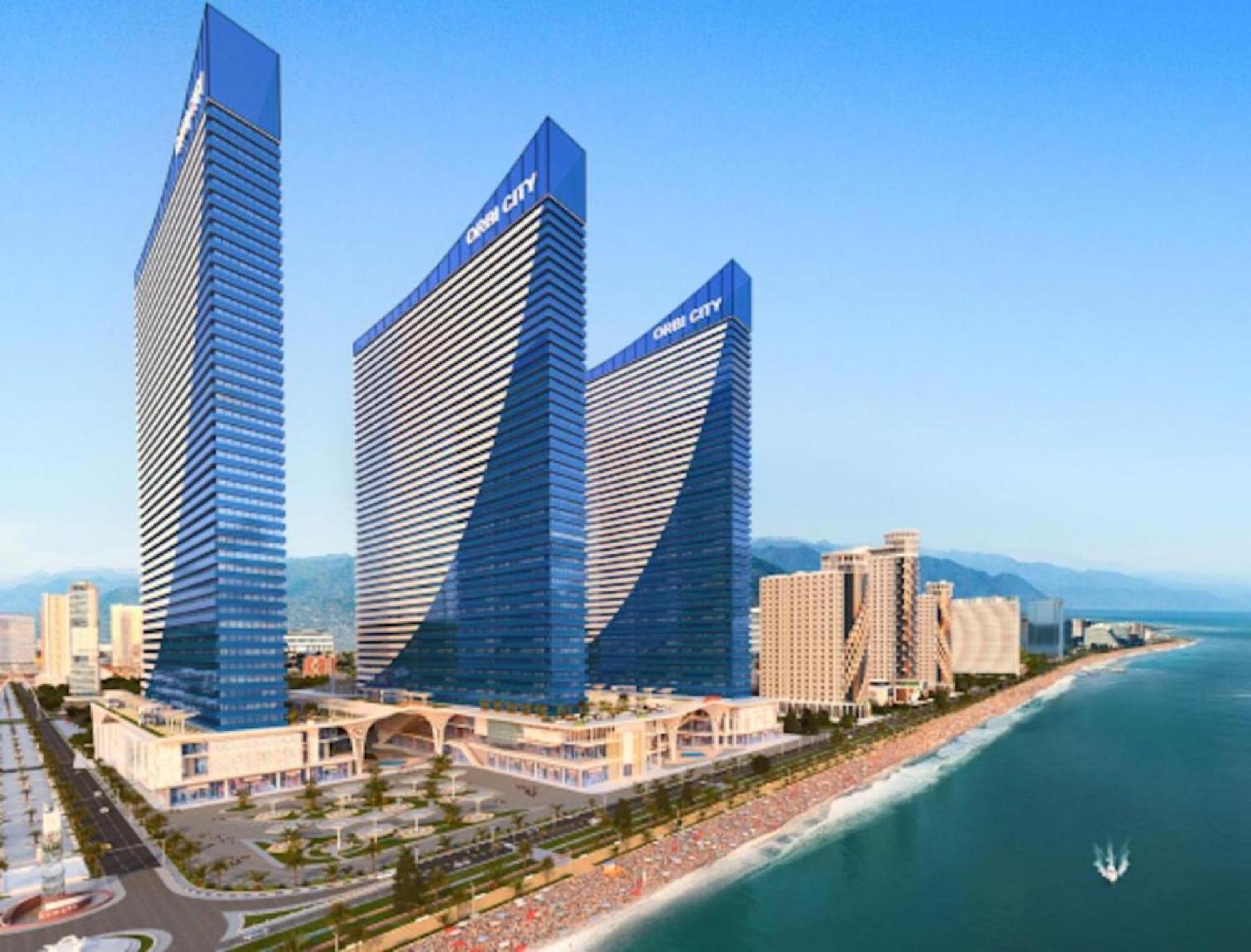 Delux Sea View Aparthotel In Orbi City Batumi Exteriér fotografie