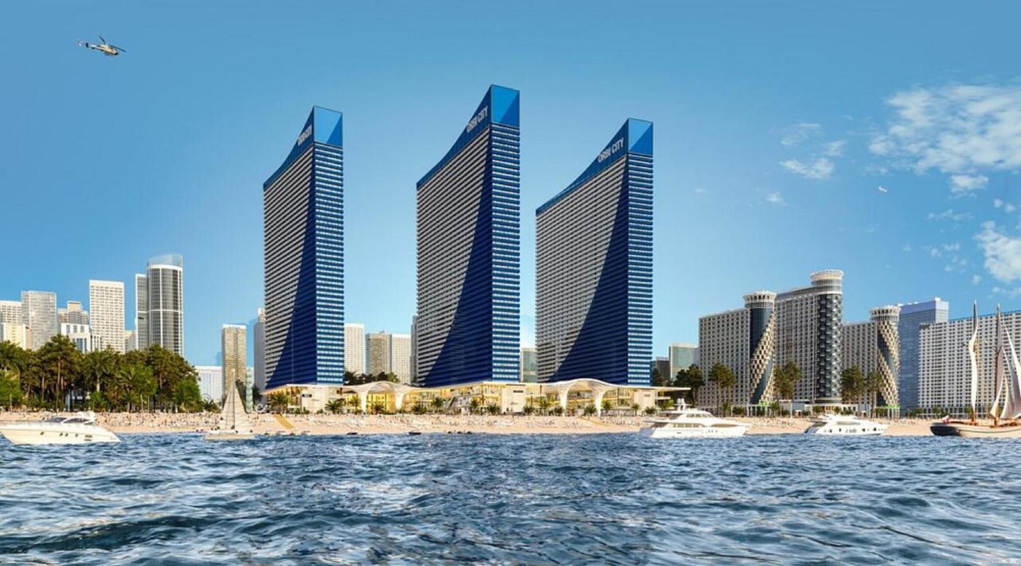 Delux Sea View Aparthotel In Orbi City Batumi Exteriér fotografie
